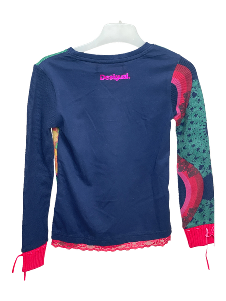 Desigual Langarmshirts, Mehrfarbig, Größe 116 (Sehr gut) – 2