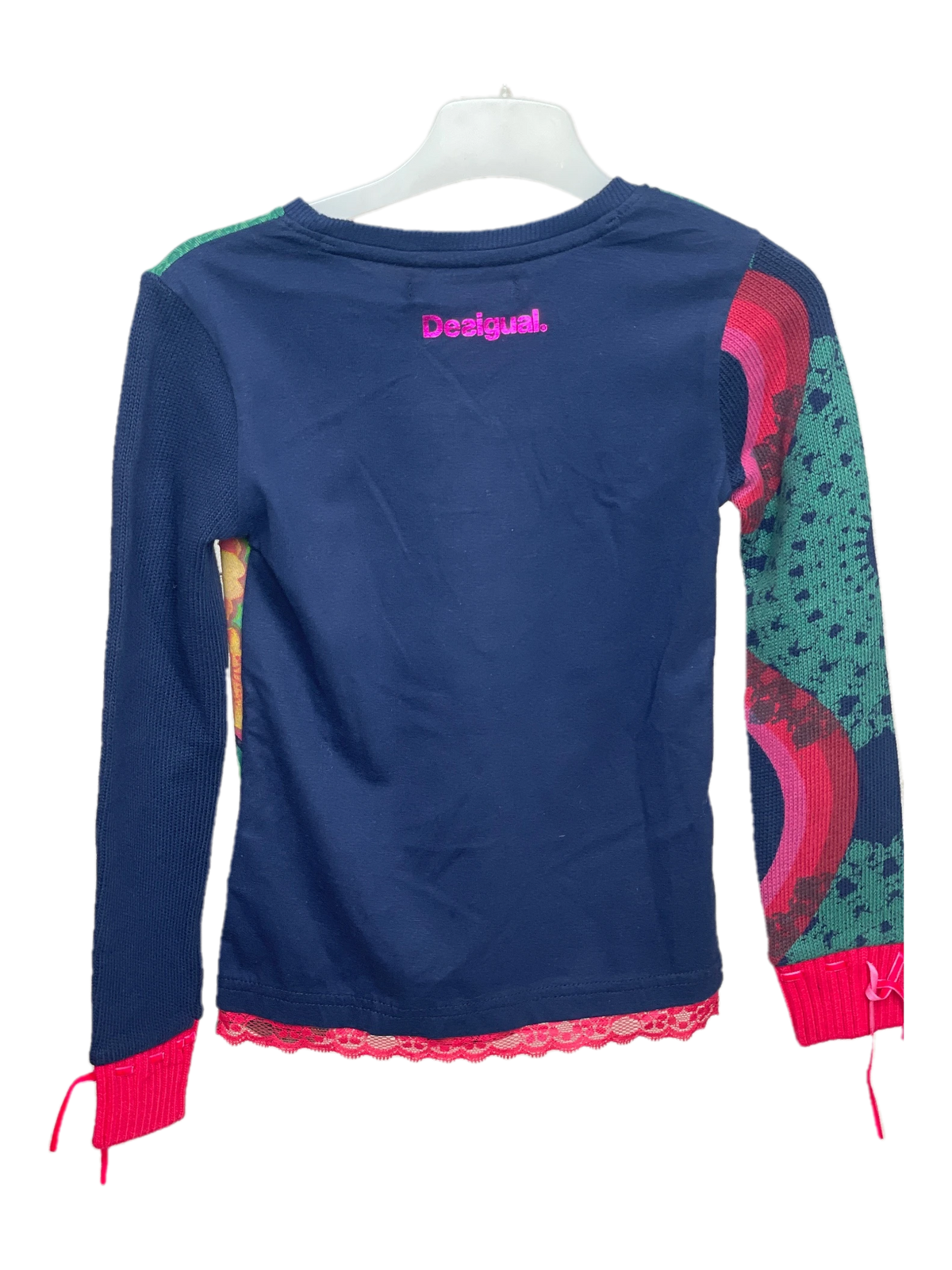 Desigual Langarmshirts, Mehrfarbig, Größe 116 (Sehr gut)