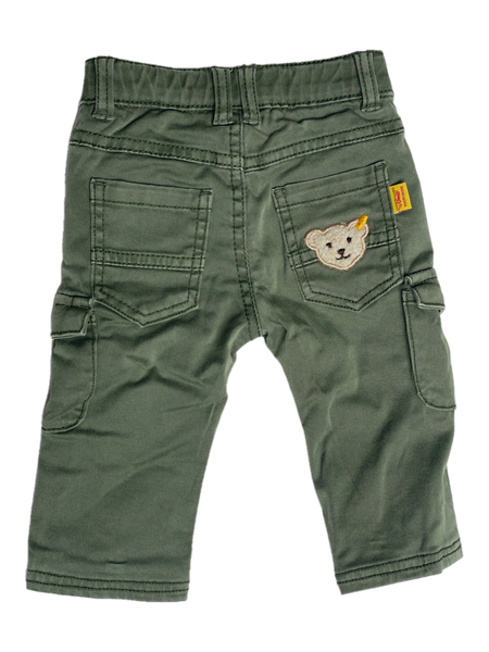 Steiff Stoffhosen, Gruen, Größe 62 (Sehr gut)