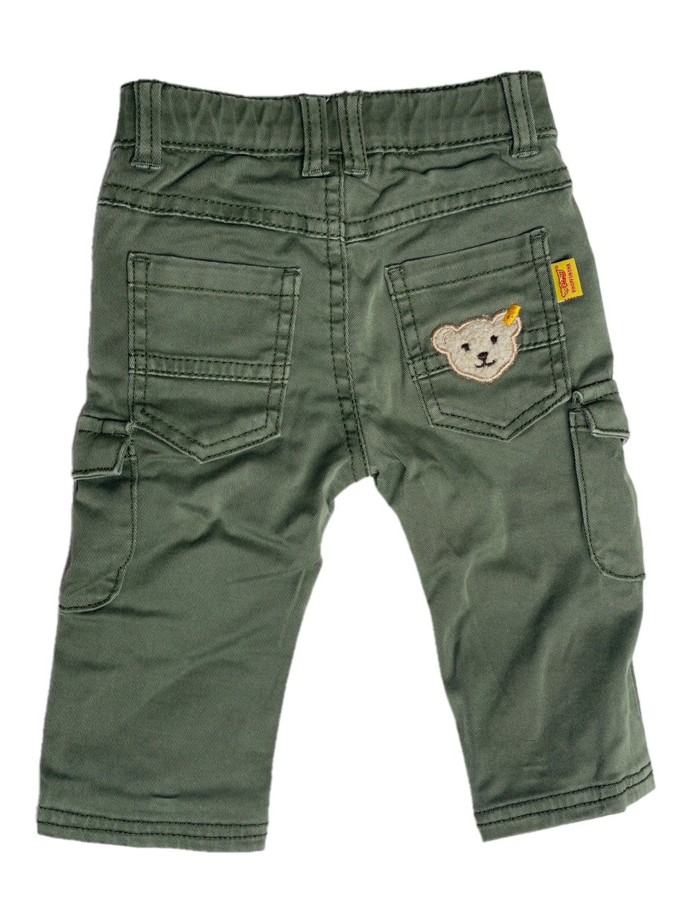 Steiff Stoffhosen, Gruen, Größe 62 (Sehr gut) – 1