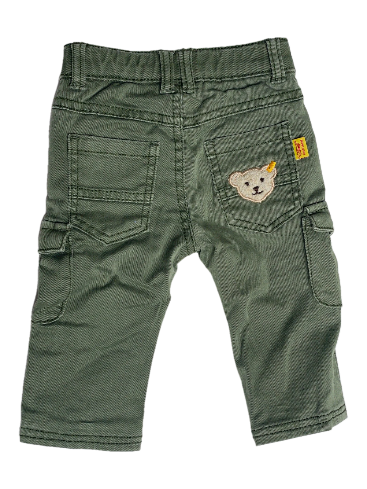 Steiff Stoffhosen, Gruen, Größe 62 (Sehr gut)