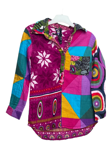 Desigual Blusen, Mehrfarbig, Größe 116 (Sehr gut)
