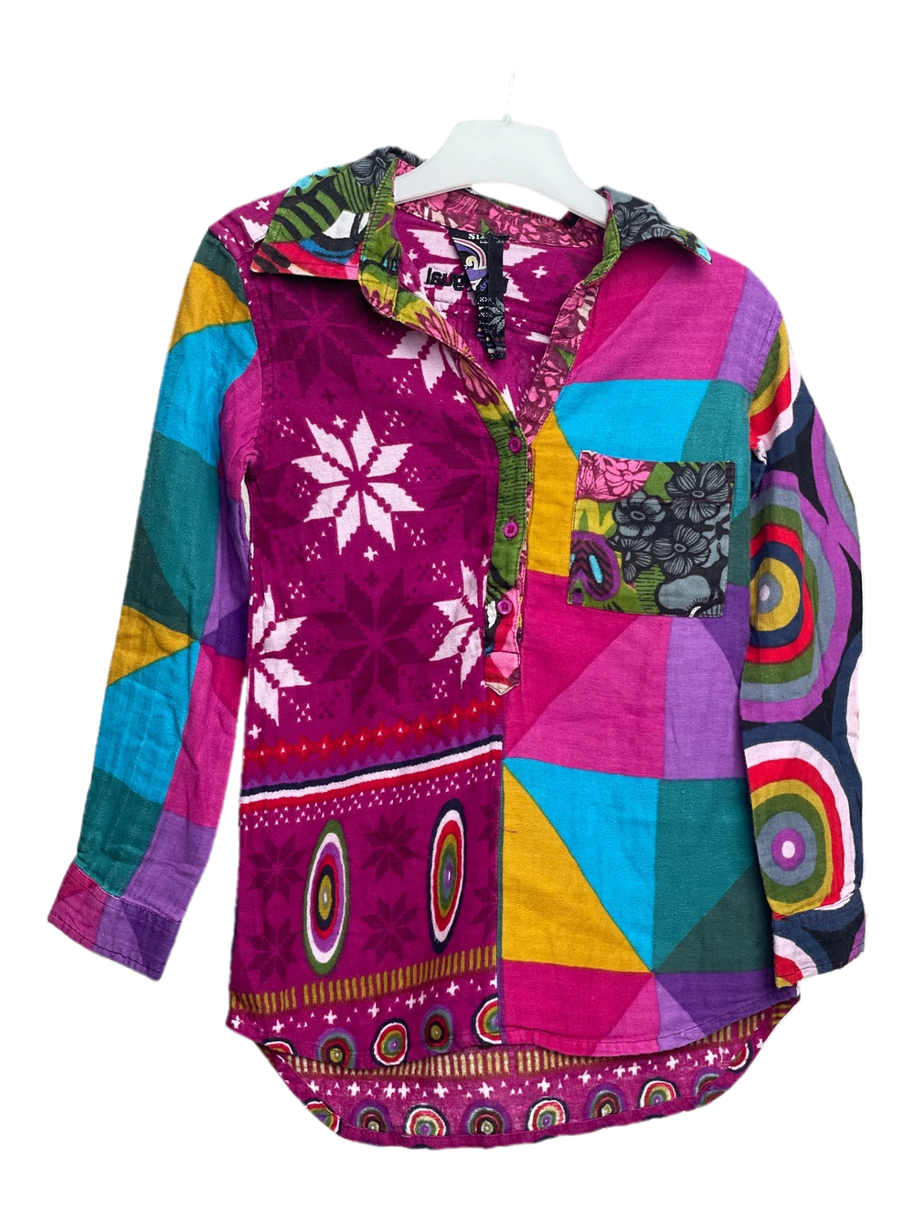 Desigual Blusen, Mehrfarbig, Größe 116 (Sehr gut) – 1