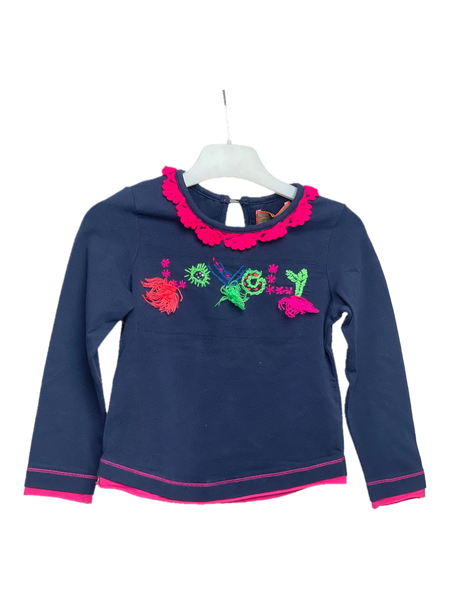 mim-pi Langarmshirts, Blau, Größe 104 (Neu)