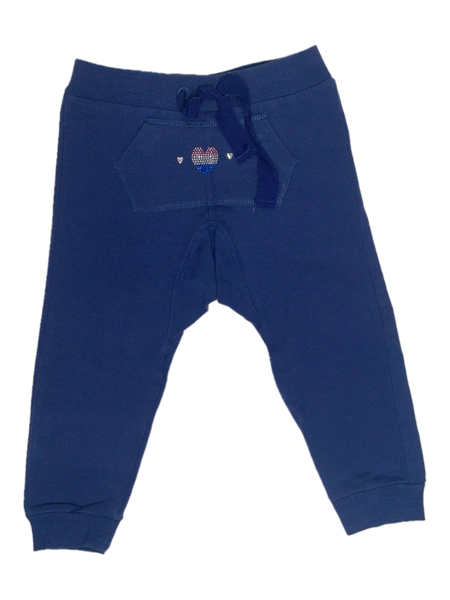 Monnalisa Jogginghosen, Blau, Größe 98 (Sehr gut)