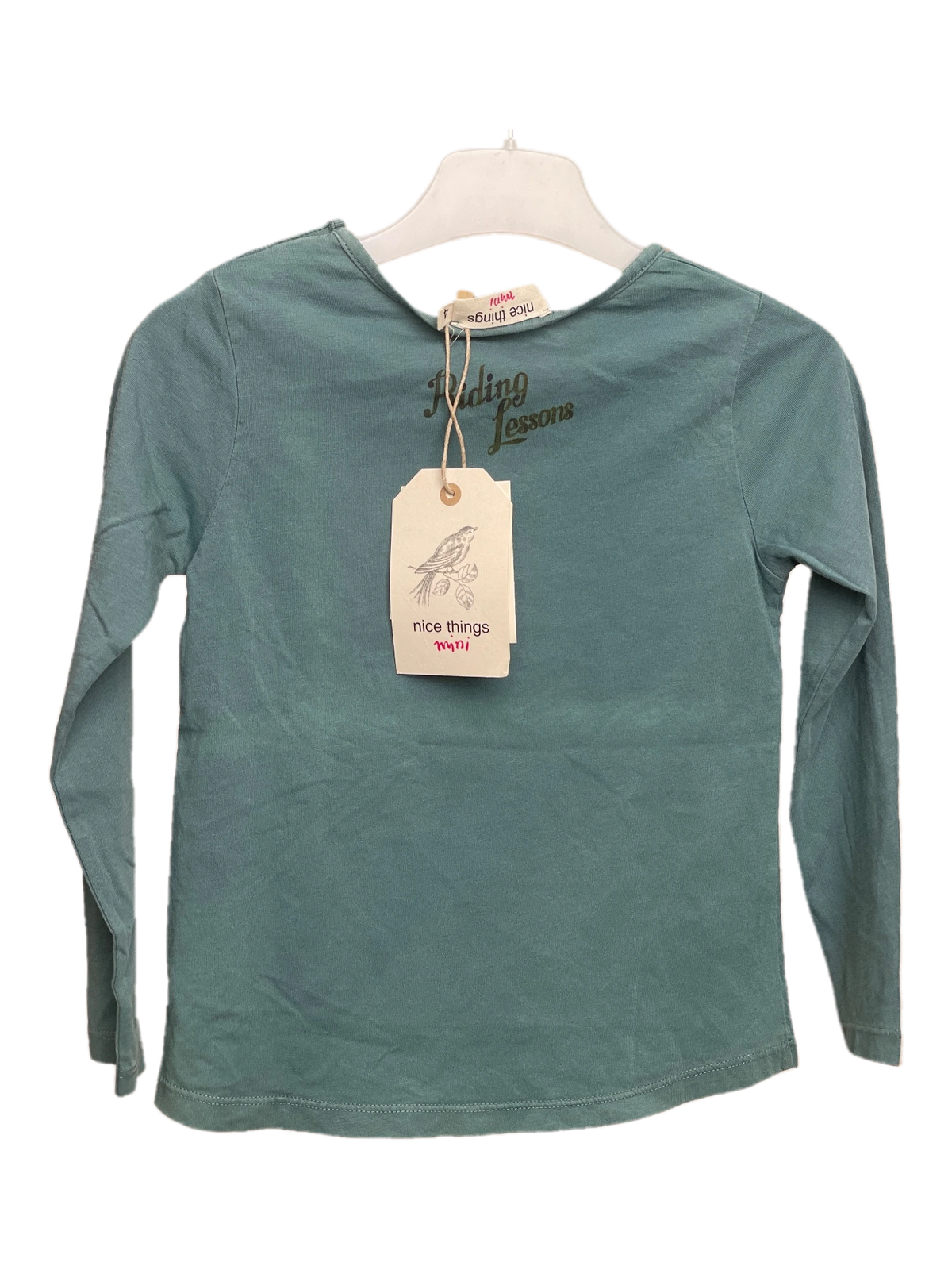 nice things mini Langarmshirts, Blau, Größe 104 (Neu)