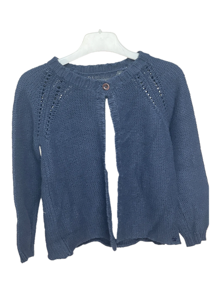 Marc O'Polo Strickjacken, Blau, Größe 104 (Gut)