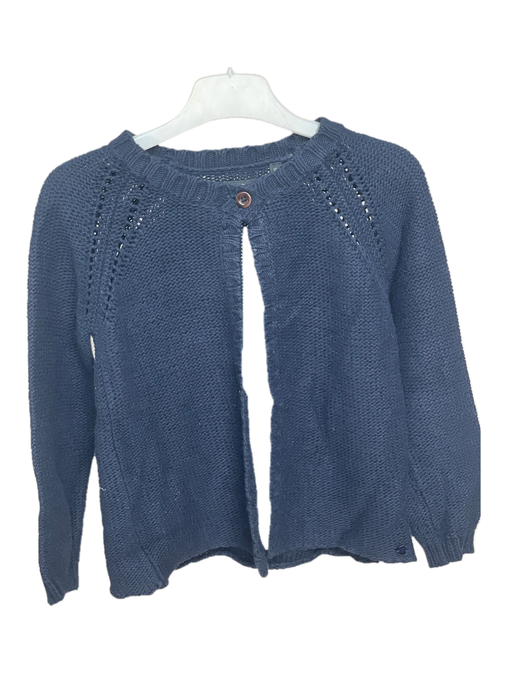Marc O'Polo Strickjacken, Blau, Größe 104 (Gut) – 1