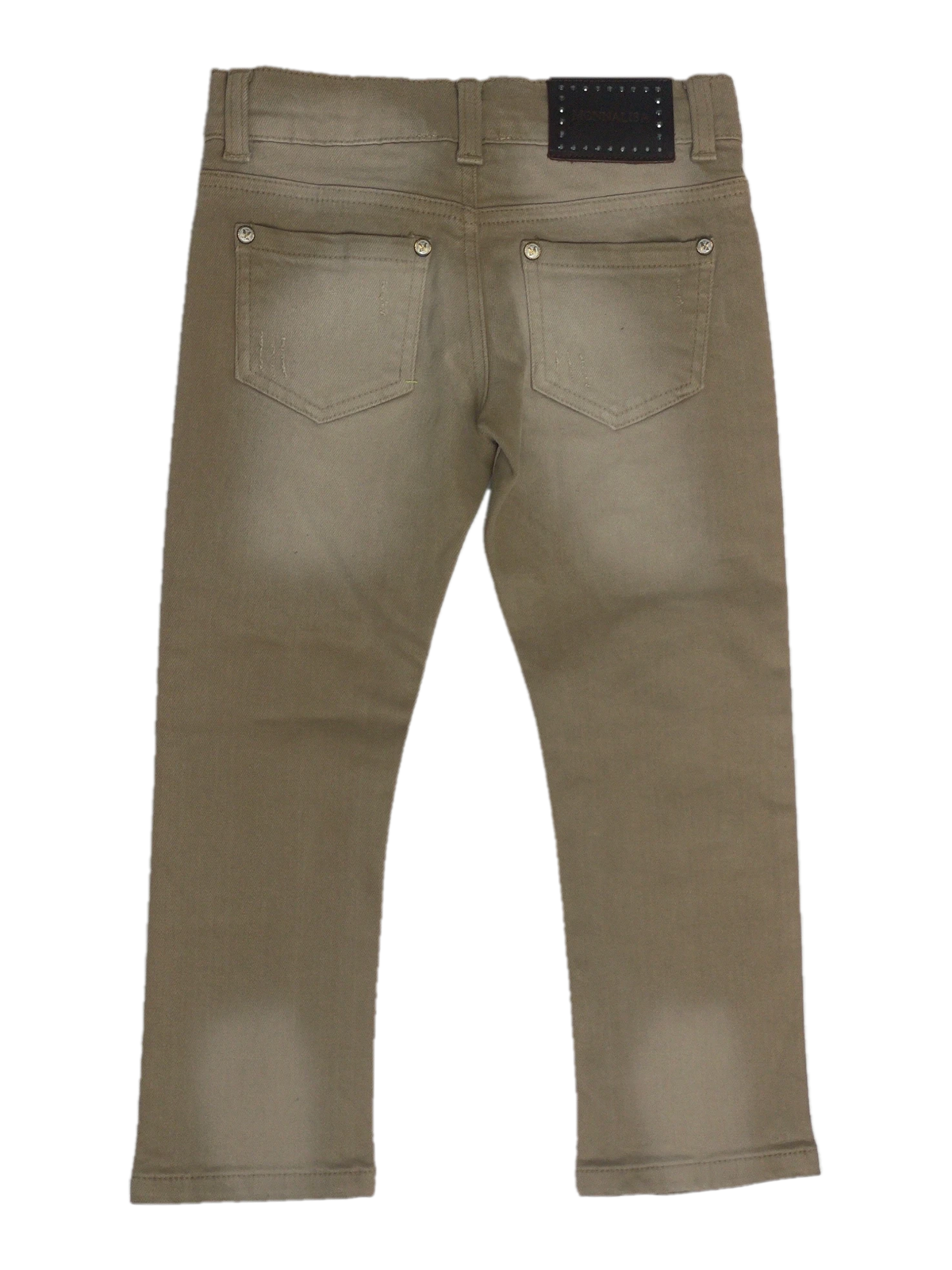 Monnalisa Jeans, Beige, Größe 104 (Neu)