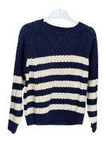 Petit Bateau Pullover, Blau, Größe 140 (Sehr gut)
