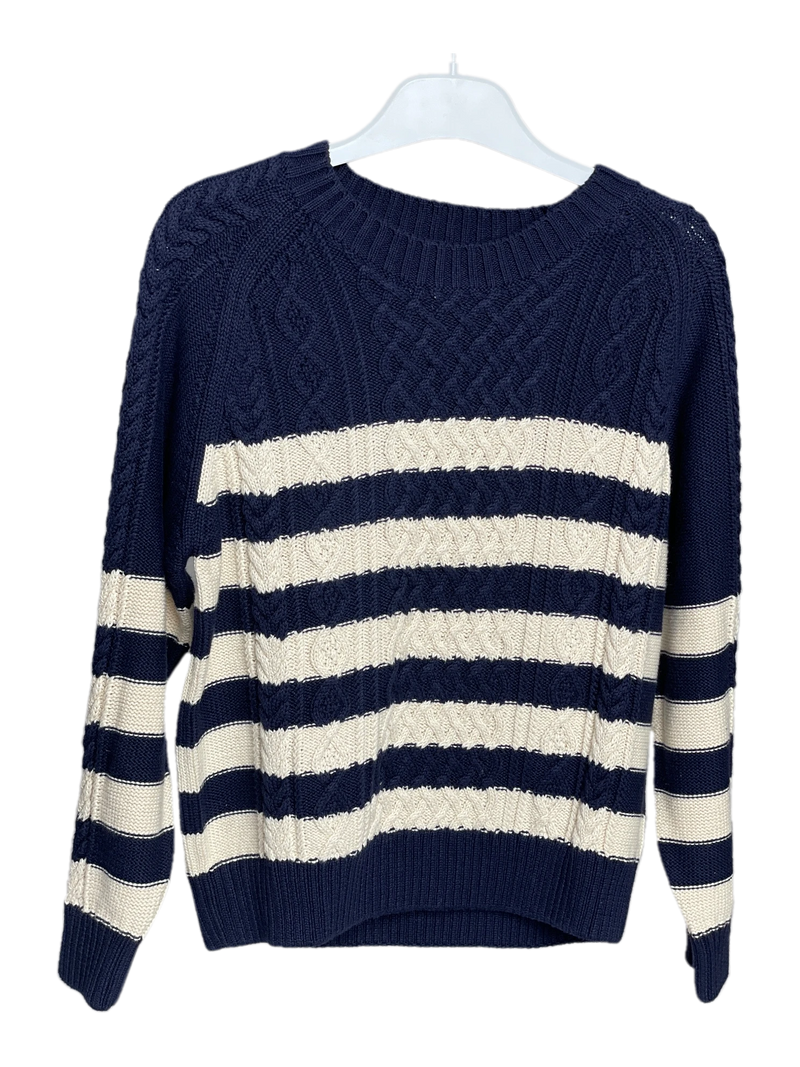 Gestreifter Pullover