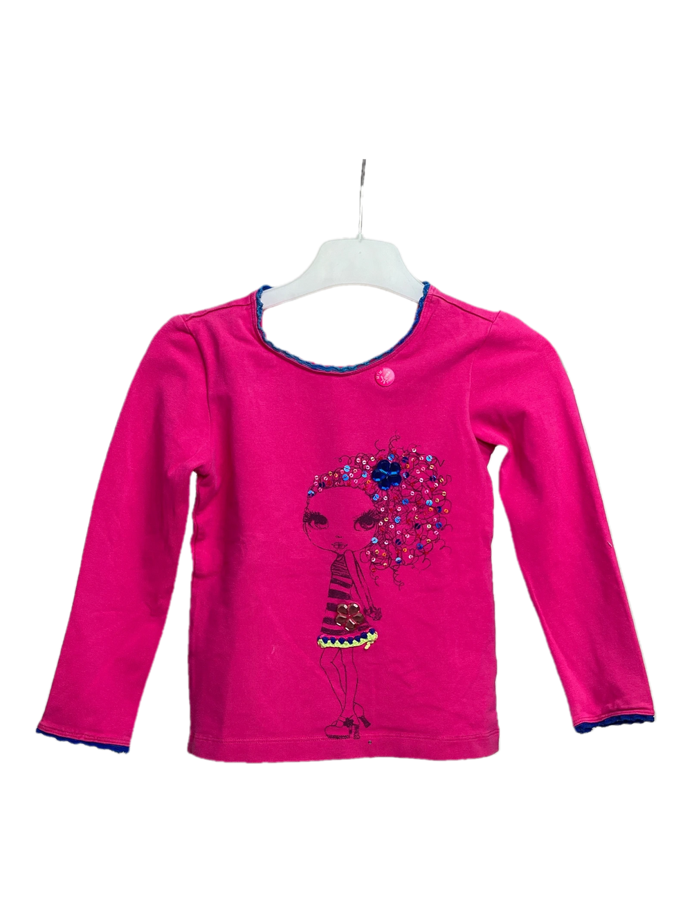 mim-pi Langarmshirts, Rosa, Größe 104 (Sehr gut) – 1