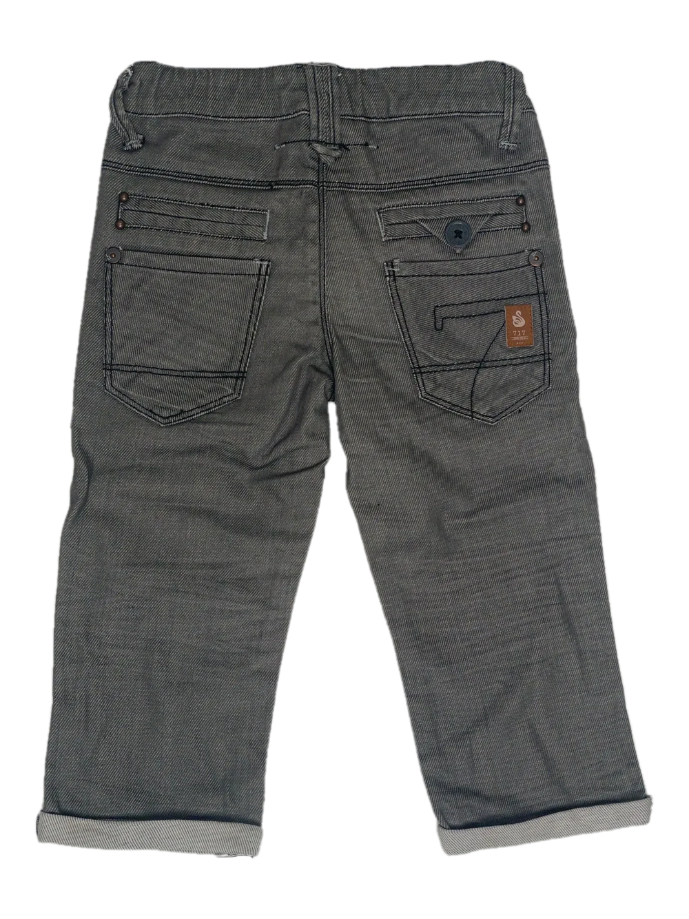 sevenoneseven Jeans, Grau, Größe 110 (Sehr gut) – 2