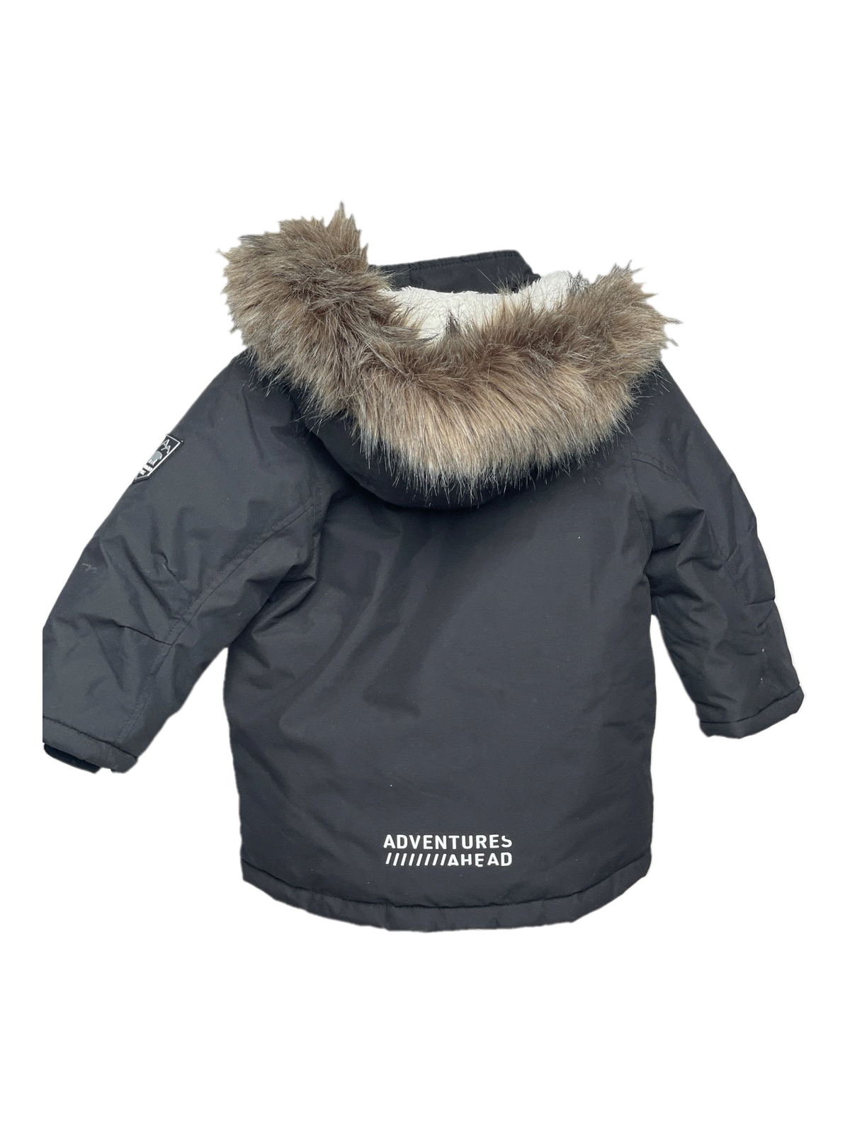 name it Winterjacken, Schwarz, Größe 98 (Sehr gut)