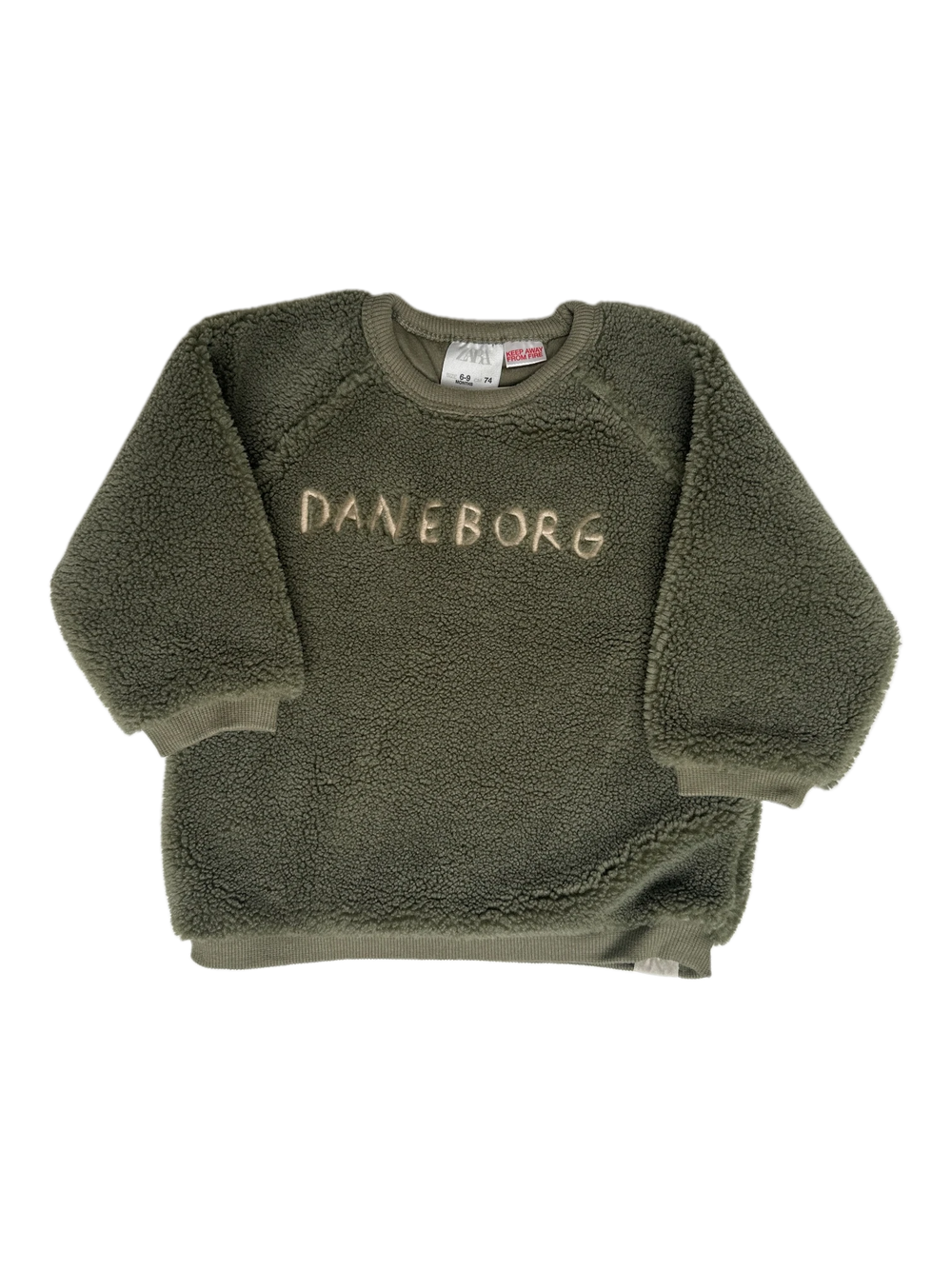 Zara Pullover, Gruen, Größe 74 (Sehr gut) – 1
