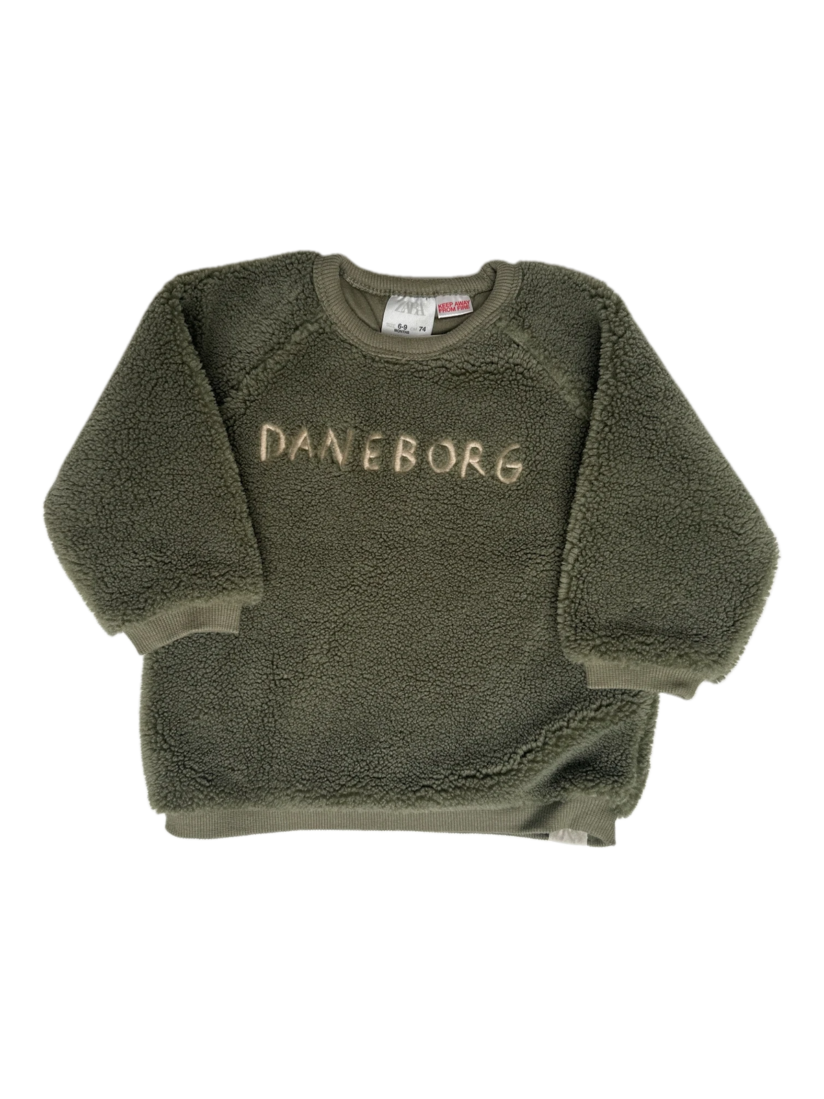 Zara Pullover, Gruen, Größe 74 (Sehr gut)