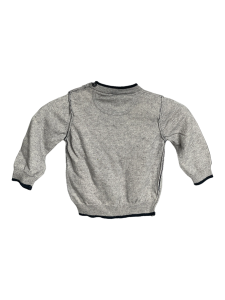 Armani Baby Pullover, Grau, Größe 62 (Sehr gut) – 2