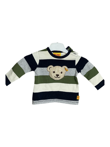 Steiff Langarmshirts, Mehrfarbig, Größe 62 (Gut)