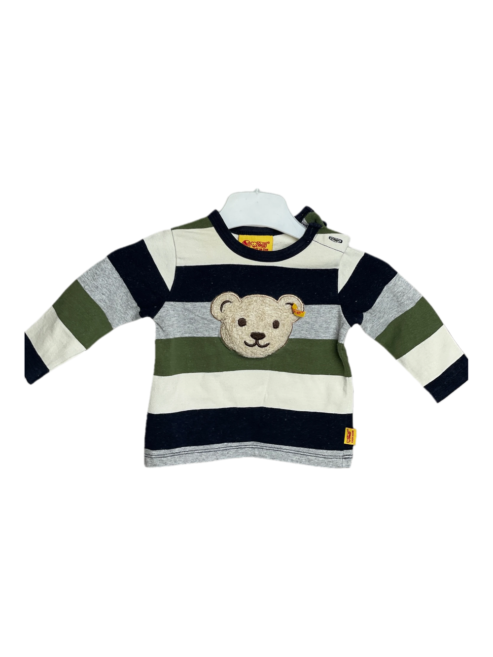 Steiff Langarmshirts, Mehrfarbig, Größe 62 (Gut) – 1