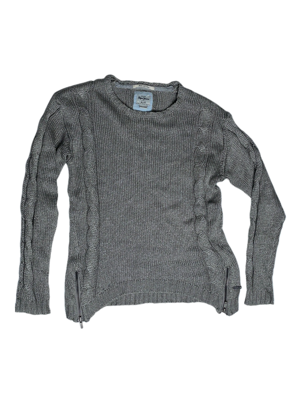 Pepe Jeans Pullover, Grau, Größe 164 (Sehr gut)
