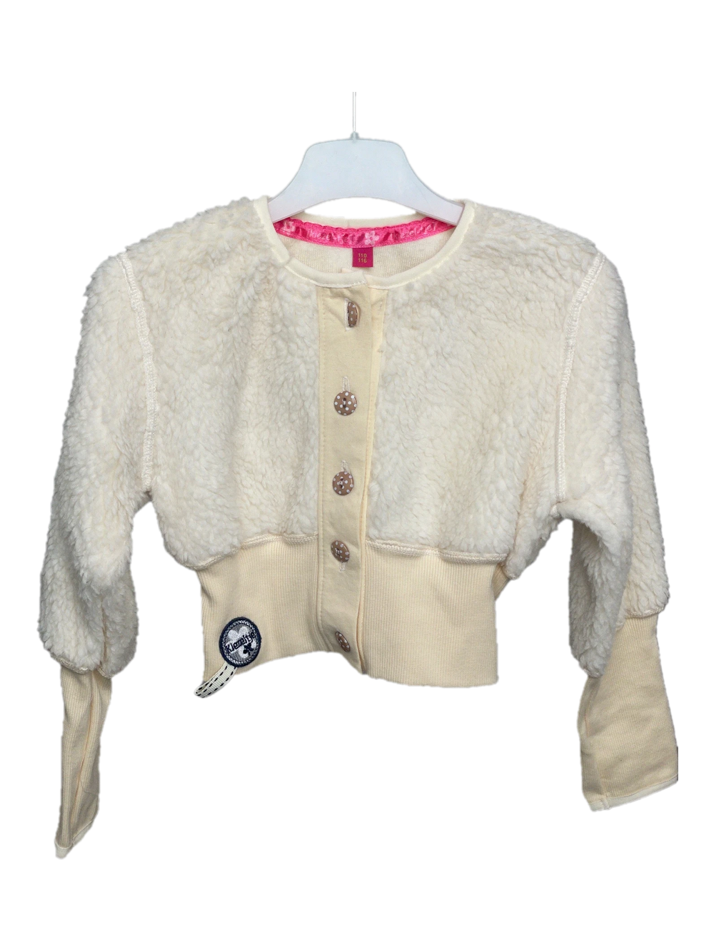 Kiezeltje Fleecejacken, Beige, Größe 116 (Sehr gut) – 1