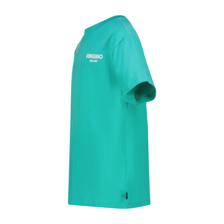 Vingino Boxy T-Shirt Basic – Türkis (Fearless Turquoise)