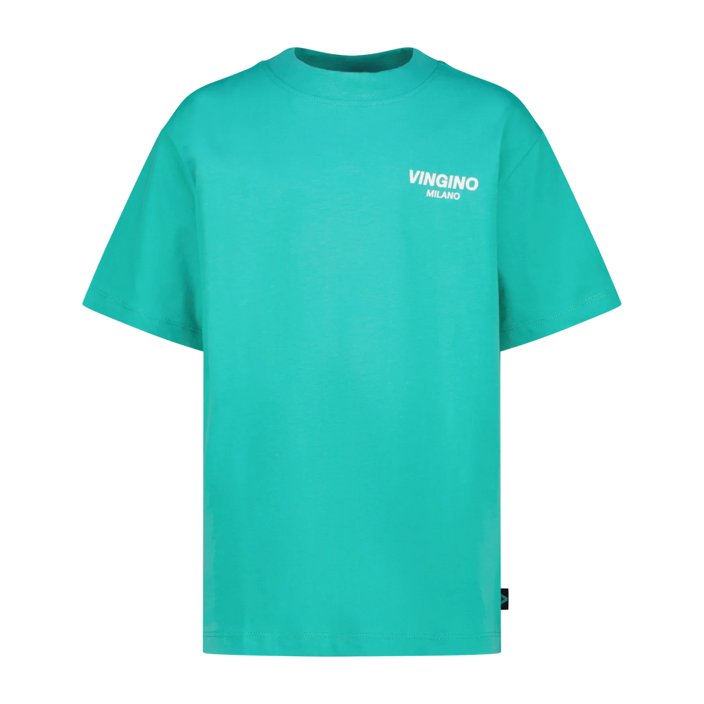 Vingino Boxy T-Shirt Basic – Türkis (Fearless Turquoise)