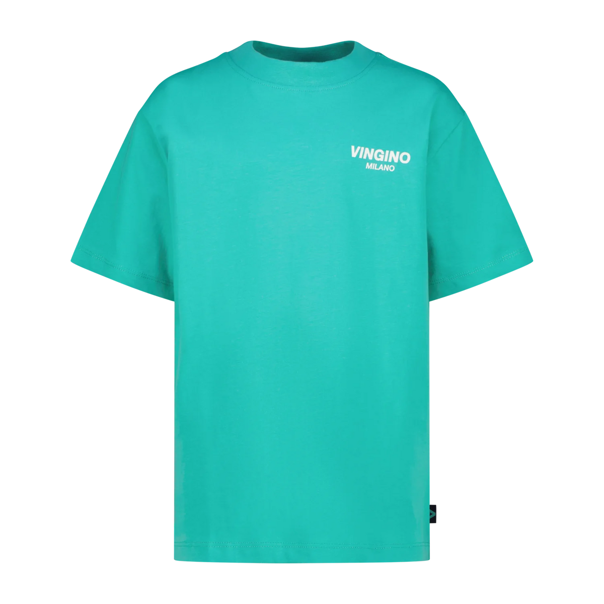 Vingino Boxy T-Shirt Basic – Türkis (Fearless Turquoise)