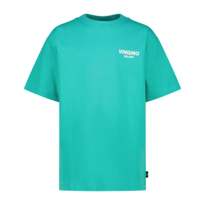 Vingino Boxy T-Shirt Basic – Türkis (Fearless Turquoise)