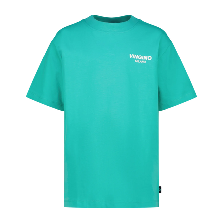 Vingino Boxy T-Shirt Basic – Türkis (Fearless Turquoise)