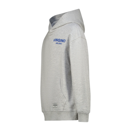 Vingino Hoodie Basic – Grau meliert (Fearless grey melee)