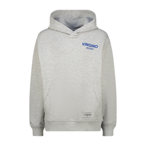 Vingino Hoodie Basic – Grau meliert (Fearless grey melee)