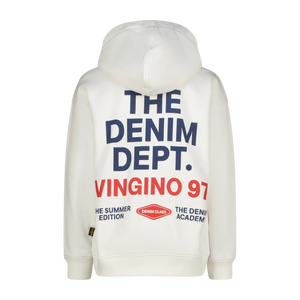 Vingino Hoodie Nurie – Cremeweiß (Cloud White)