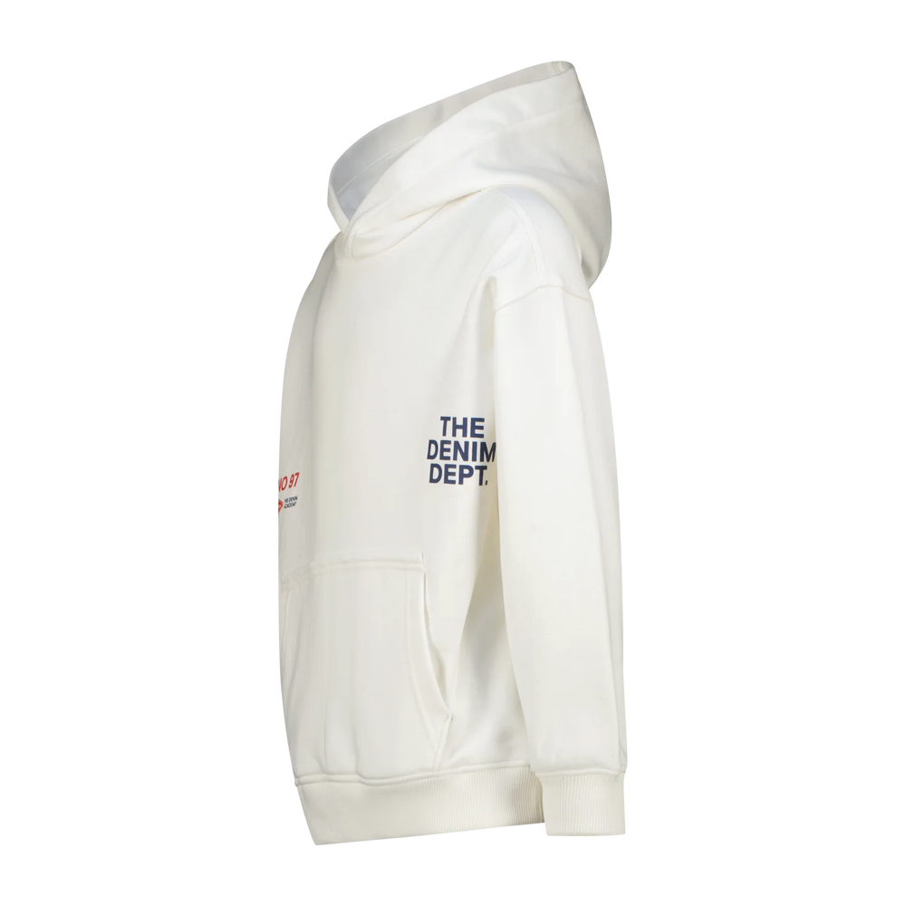 Vingino Hoodie Nurie – Cremeweiß (Cloud White)