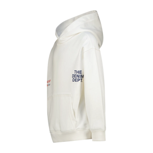 Vingino Hoodie Nurie – Cremeweiß (Cloud White)