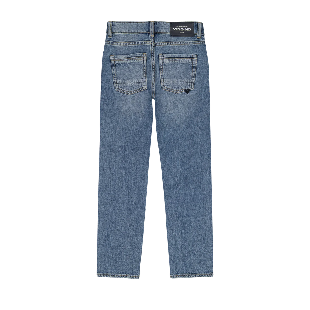 Vingino Slim Jeans Dante – Mittelblau (Mid Blue Wash)