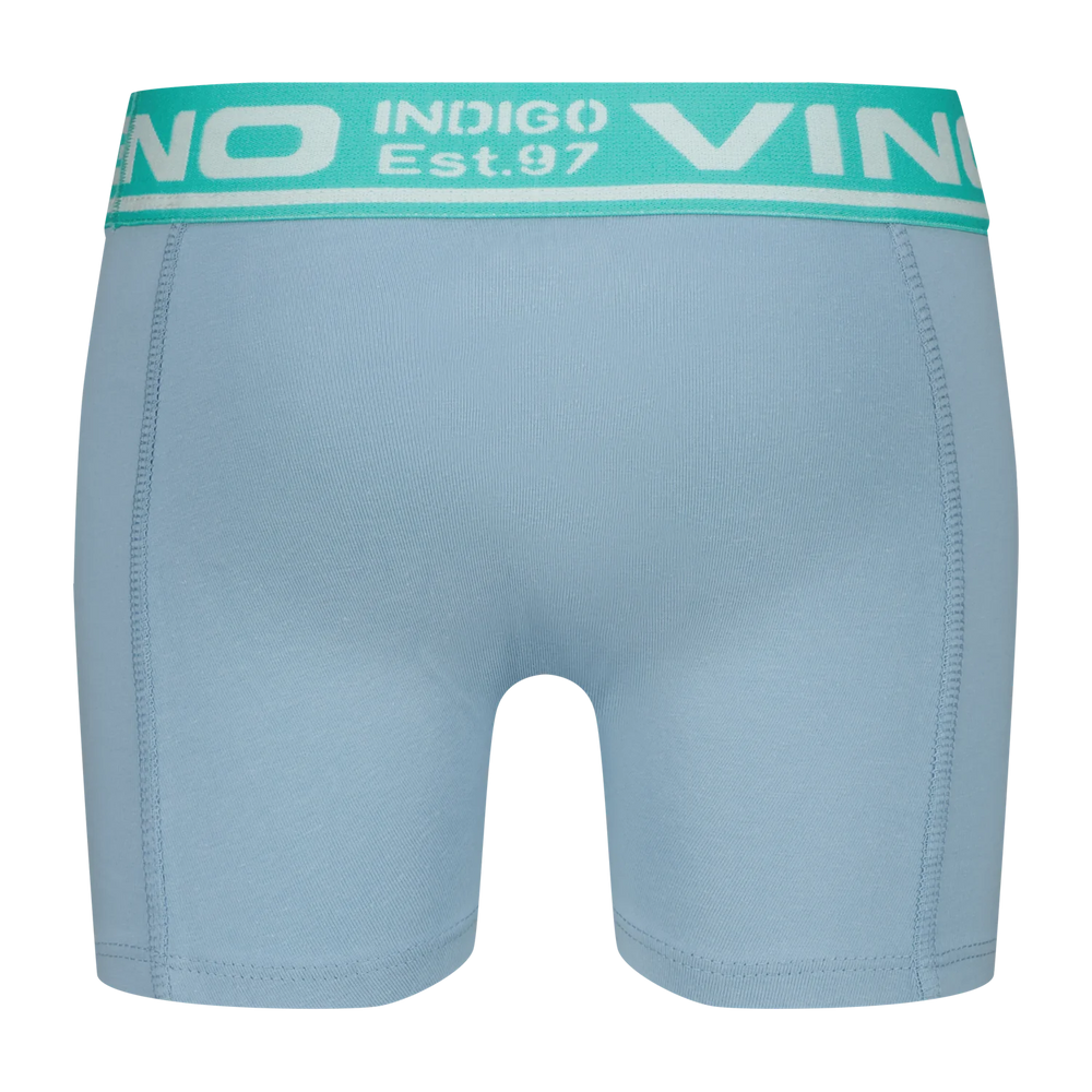 Vingino Boxershorts 3er-Pack Sea – Taubenblau (Dusk Blue)