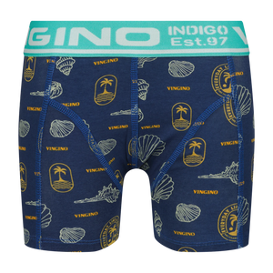 Vingino Boxershorts 3er-Pack Sea – Taubenblau (Dusk Blue)