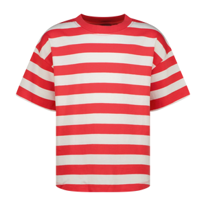 Vingino T-Shirt Streifen Basic – Rot (Breeze red)