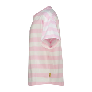 Vingino T-Shirt Streifen Basic – Rosa (Shimmer pink)