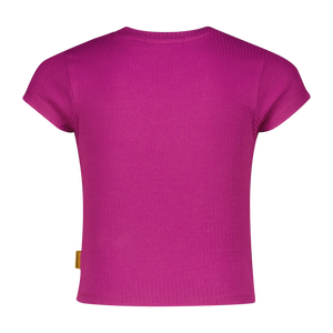 Vingino T-Shirt Basic-Crop – Pink (Aster pink)