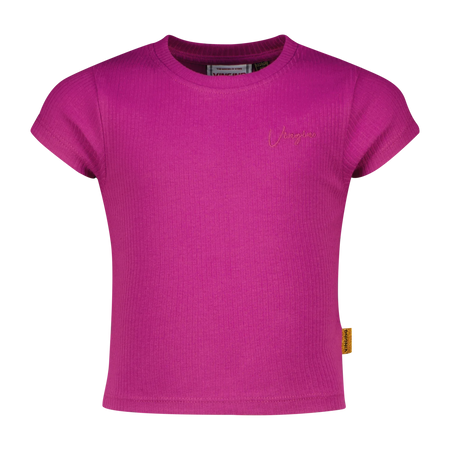 Vingino T-Shirt Basic-Crop – Pink (Aster pink)