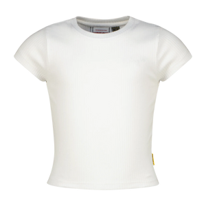 Vingino T-Shirt Basic-Crop – Weiß (Real White)