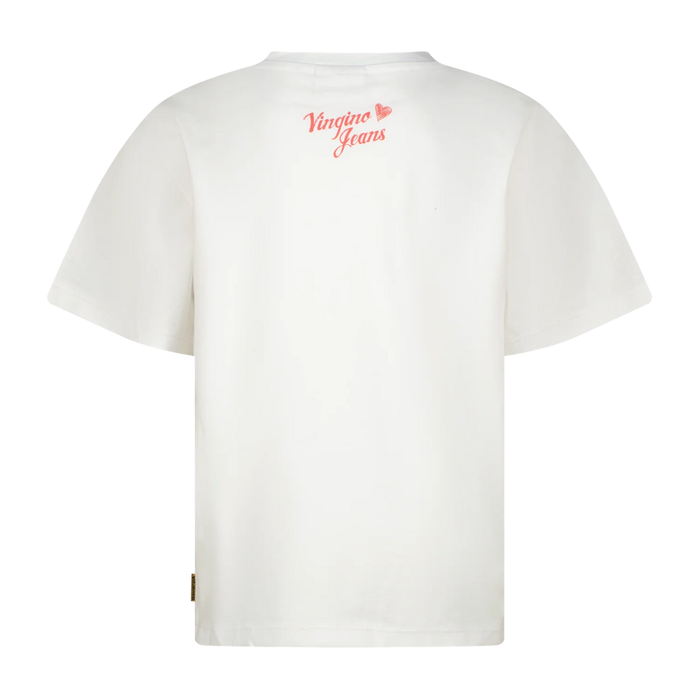 Vingino T-Shirt Hannemiek – Weiß (Real White)