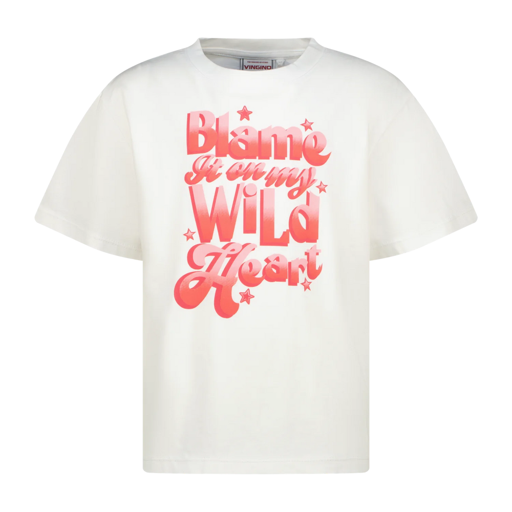 Vingino T-Shirt Hannemiek – Weiß (Real White)
