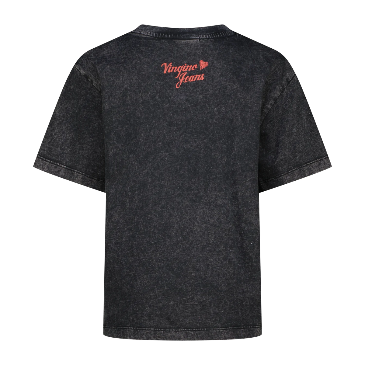 Vingino T-Shirt Hannemiek – Schwarz verwaschen (Washed black)