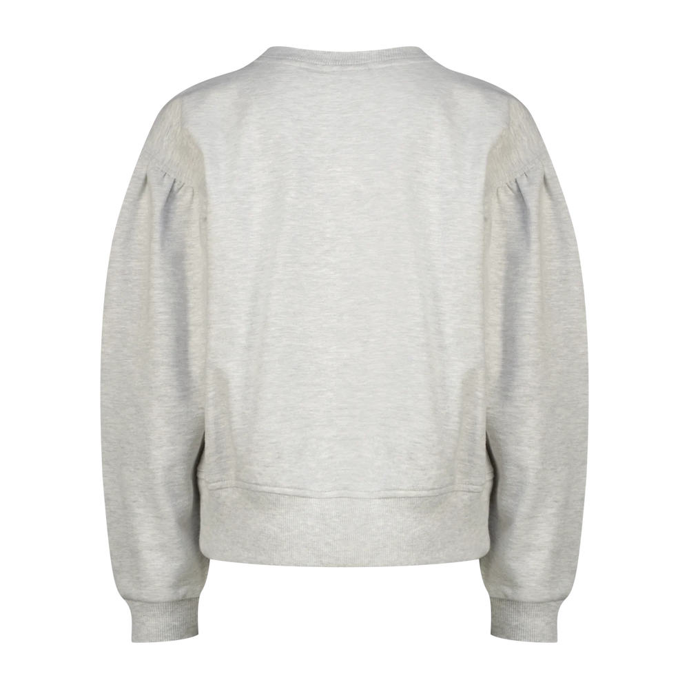 Vingino Sweatshirt Noranie – Hellgrau meliert (Light Grey Melee)