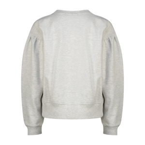 Vingino Sweatshirt Noranie – Hellgrau meliert (Light Grey Melee)