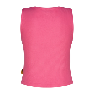 Vingino Top Basic-Crop – Koralle (Sangria Sunset)