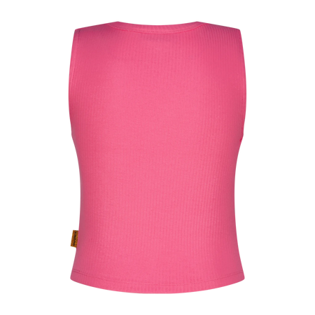 Vingino Top Basic-Crop – Koralle (Sangria Sunset)